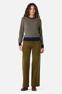Princess Highway - Riley Vintage Knit Jumper - navy