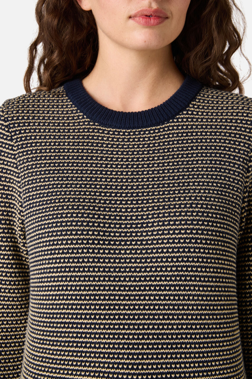 Princess Highway - Riley Vintage Knit Jumper - navy