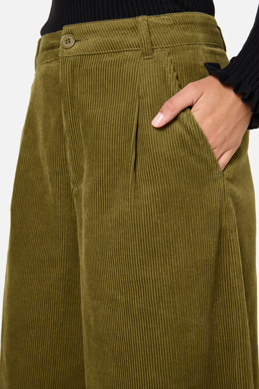 Princess Highway - Adeline Cord Culotte - green