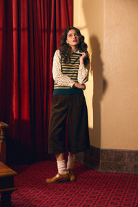 Princess Highway - Adeline Cord Culotte - chocolate
