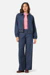 Princess Highway - Polka Spot Denim Jacket - dark-denim