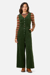 Princess Highway - Robyn Cord Jumpsuit - green
