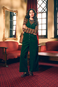 Princess Highway - Robyn Cord Jumpsuit - green