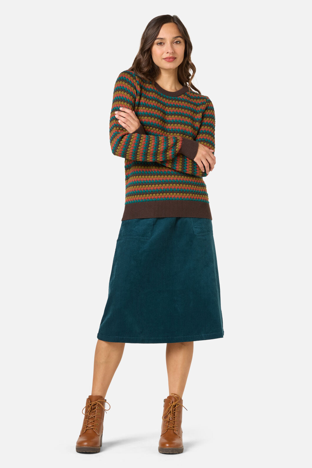 Princess Highway - Kiki Stripe Knit Jumper - multi