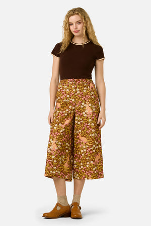 Princess Highway - Kangaroo & Flora Culotte - rust