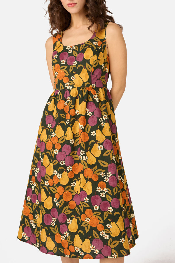 Princess Highway - Fancy Fruit Midi Dress - green