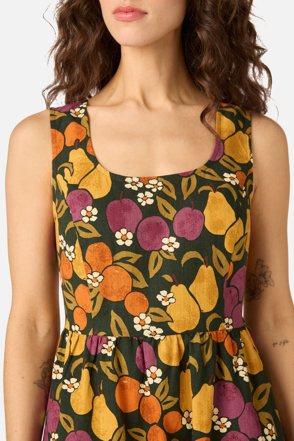 Princess Highway - Fancy Fruit Midi Dress - green