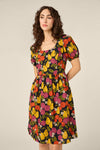 Princess Highway - Fancy Fruit Mini Dress - navy