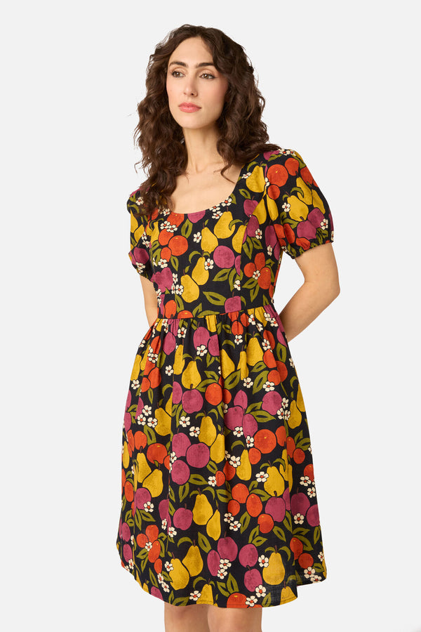 Princess Highway - Fancy Fruit Mini Dress - navy