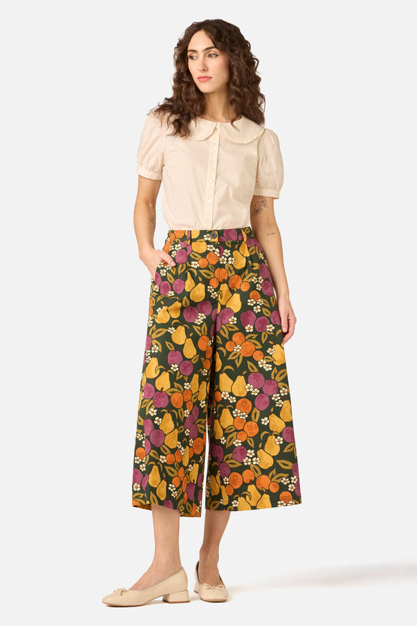 Princess Highway - Fancy Fruit Culotte - green