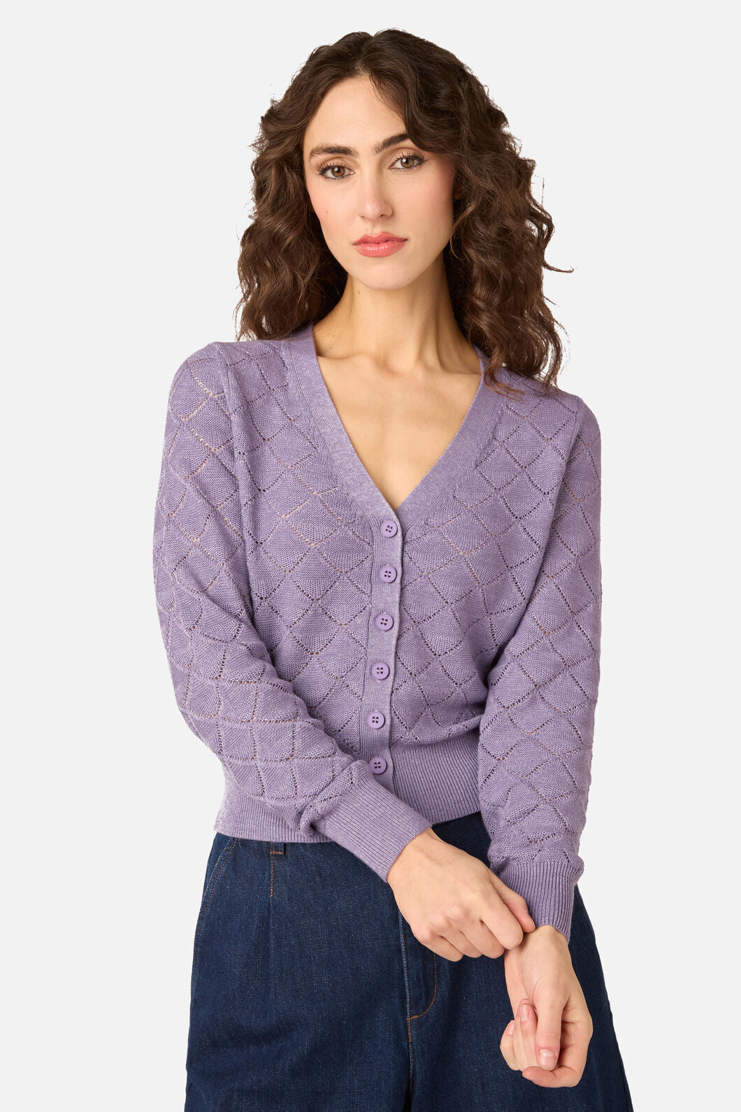 Princess Highway - Celina Cardigan - lilac
