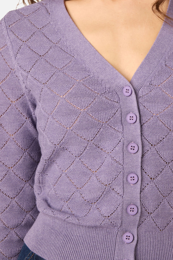 Princess Highway - Celina Cardigan - lilac