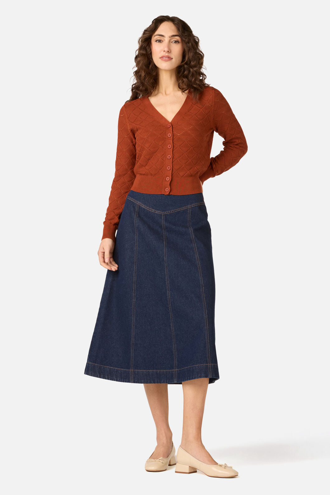 Princess Highway - Celina Cardigan - paprika