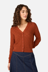 Princess Highway - Celina Cardigan - paprika