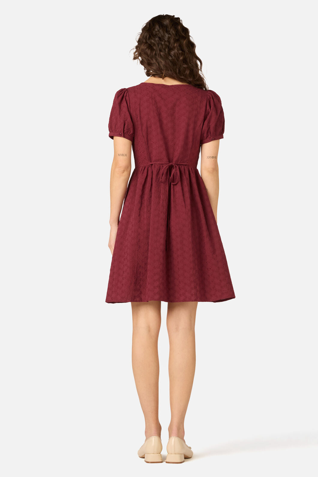 Princess Highway - Nova Prairie Dress - wine