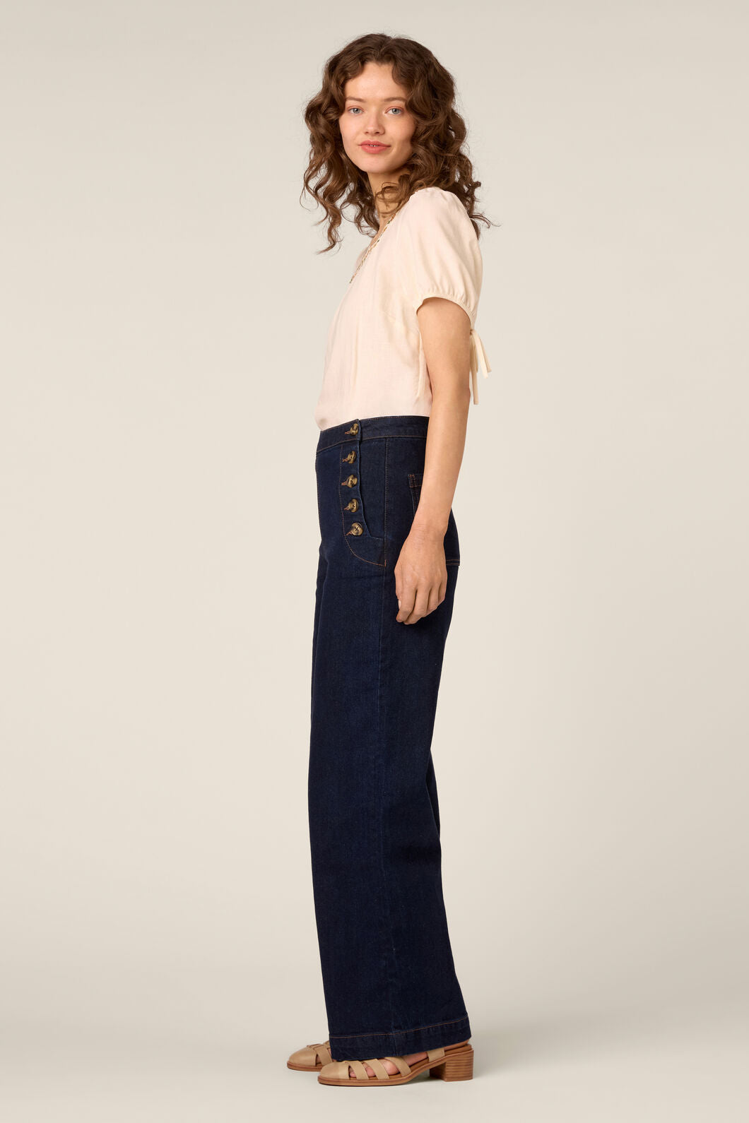 Princess Highway - Sailor Girl Classic Denim Jean - blue-denim