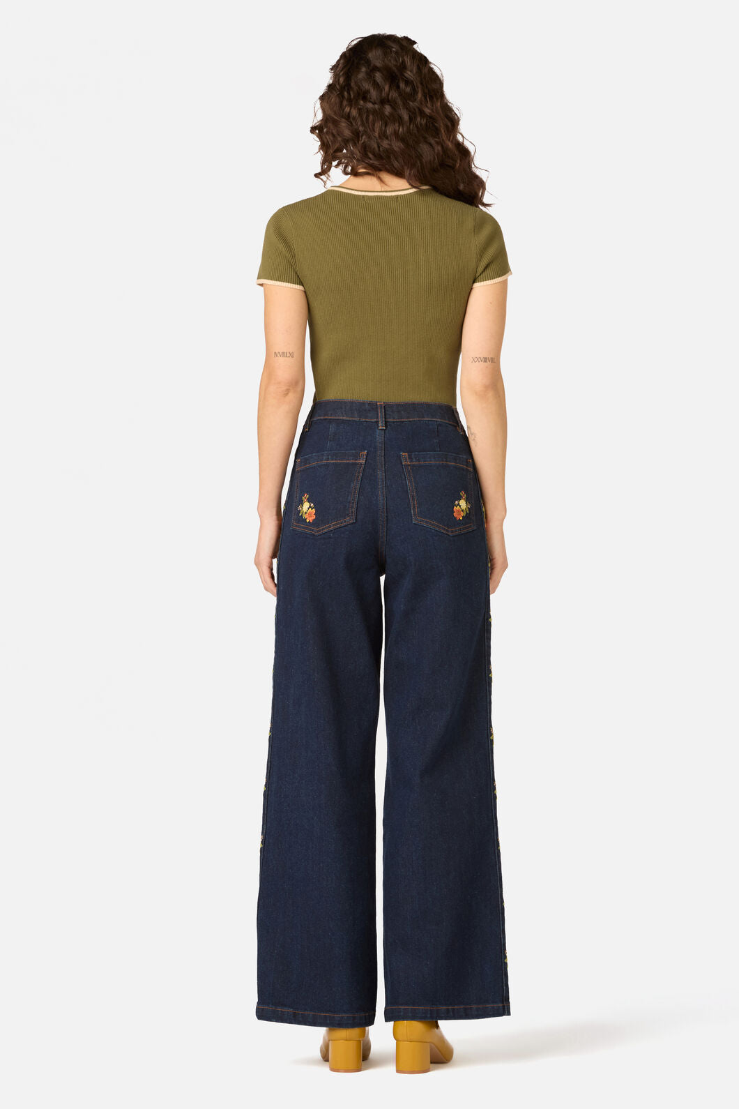 Princess Highway - Gigi Short Sleeve Knit Top - green