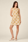 Princess Highway - Luxe Marigold Shift Dress - cream