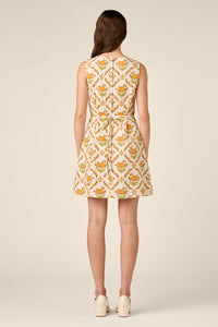 Princess Highway - Luxe Marigold Shift Dress - cream