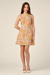 Princess Highway - Adelaide Floral Shift Dress - cream