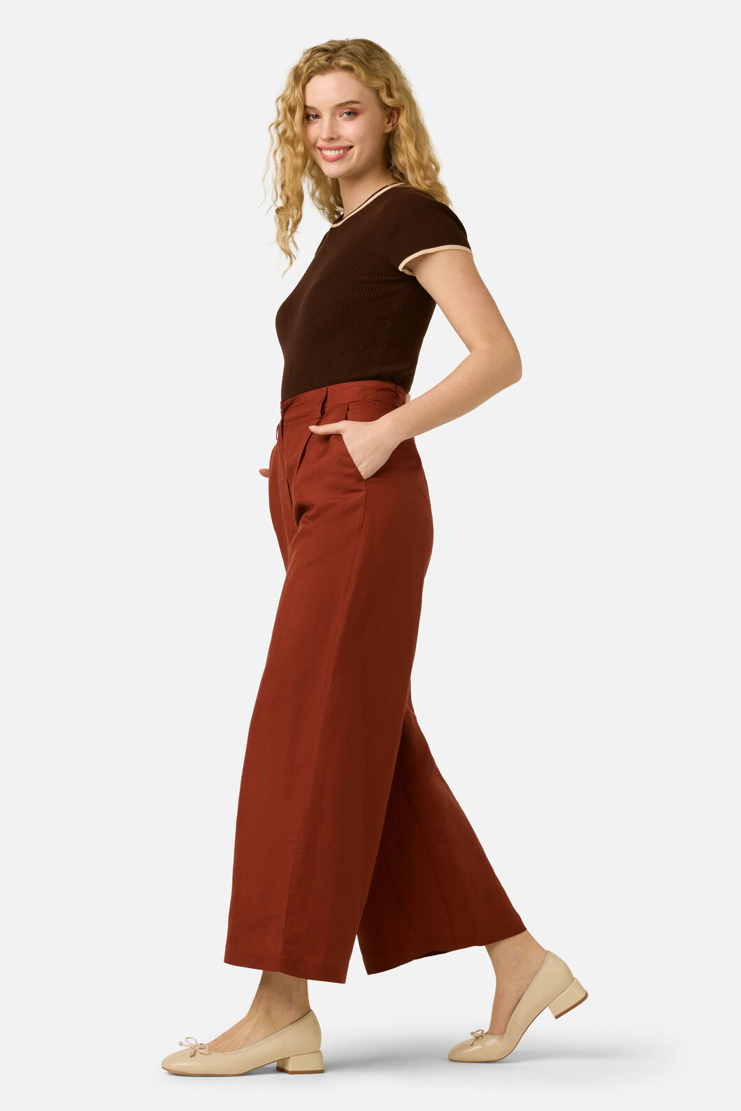 Princess Highway - Layla Culotte - henna