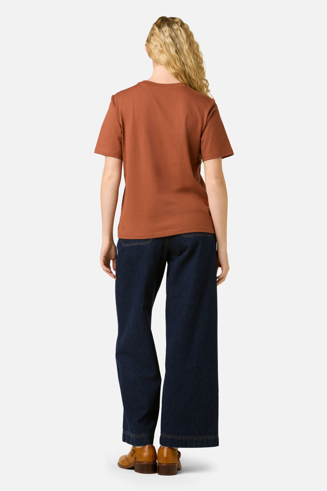Princess Highway - Kangaroo Relaxed Tee - rust