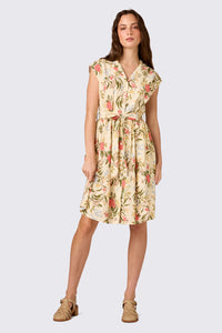 Princess Highway - Pygmy Possum Shirt Dress - cream