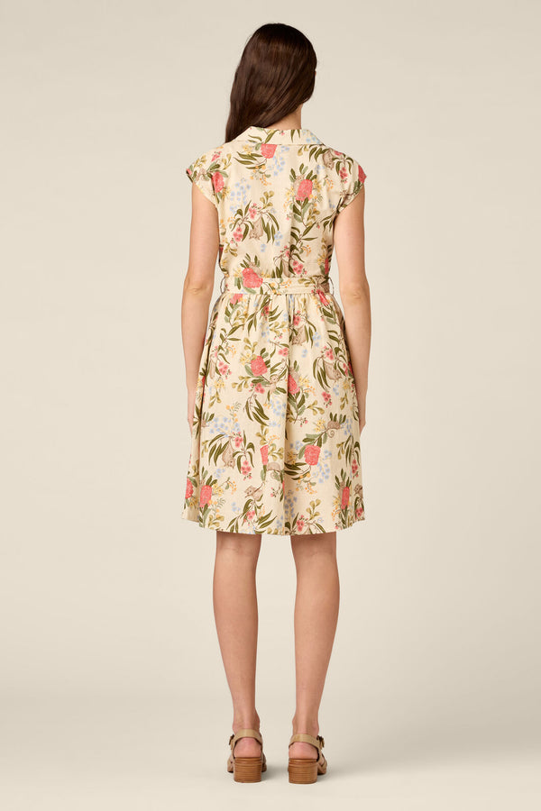 Princess Highway - Pygmy Possum Shirt Dress - cream