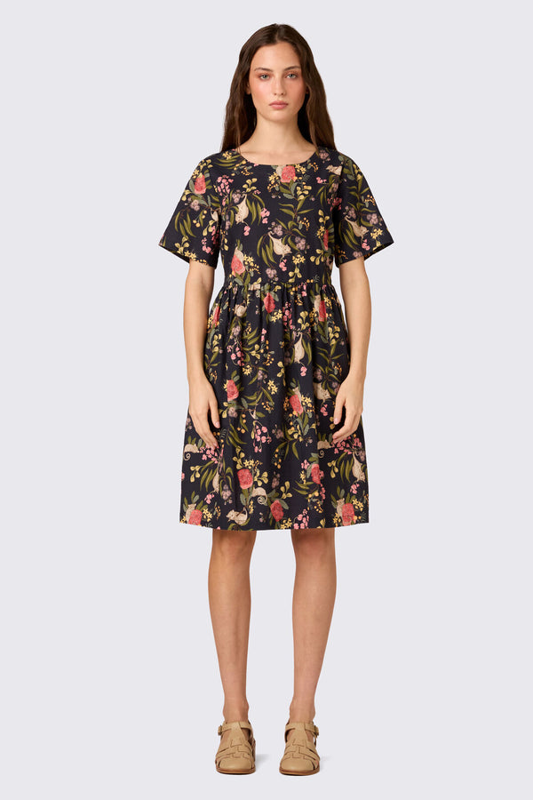 Princess Highway - Pygmy Possum Smock Dress - navy