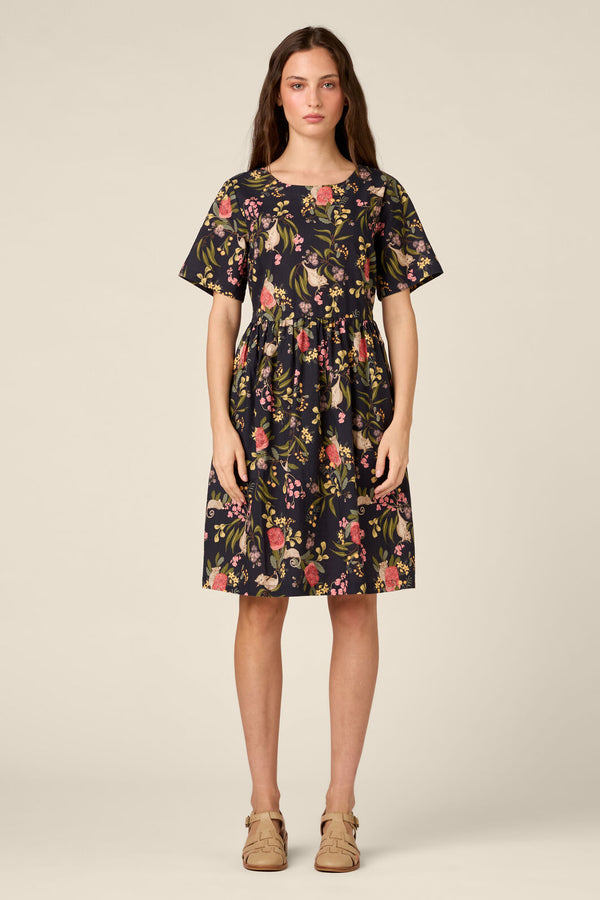 Princess Highway - Pygmy Possum Smock Dress - navy