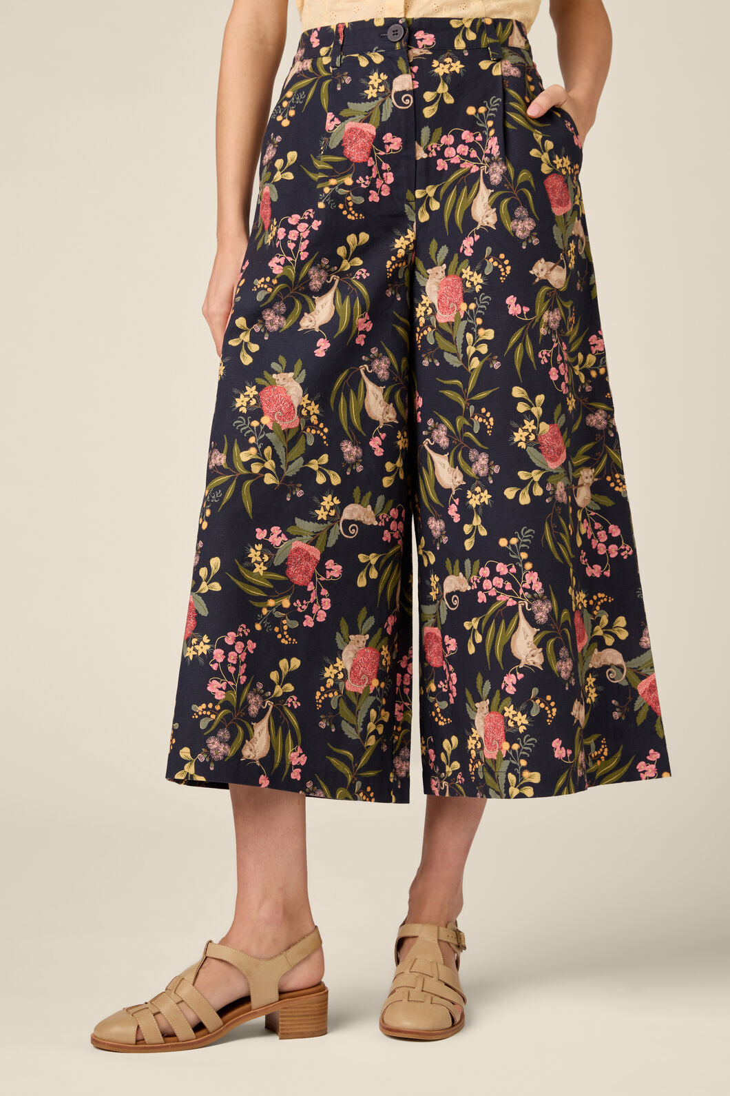 Princess Highway - Pygmy Possum Culotte - navy
