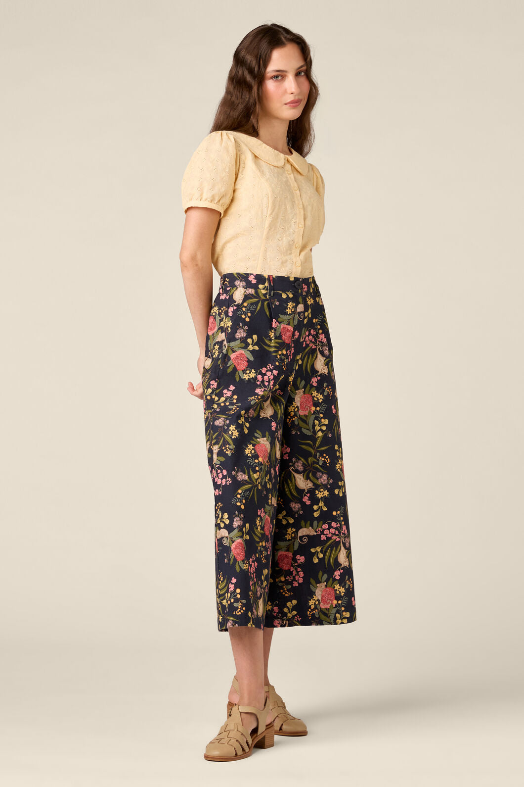Princess Highway - Pygmy Possum Culotte - navy
