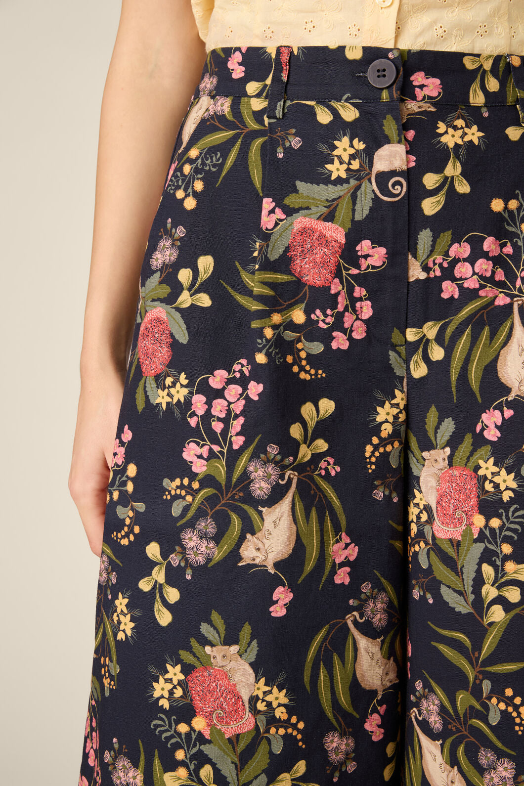 Princess Highway - Pygmy Possum Culotte - navy