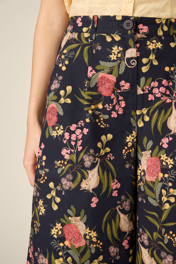 Princess Highway - Pygmy Possum Culotte - navy