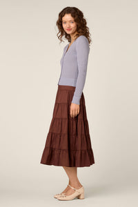 Princess Highway - Ida Lace Knit Cardigan - blue