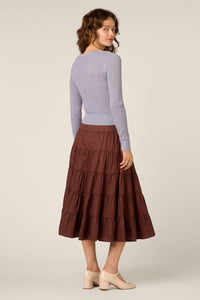 Princess Highway - Ida Lace Knit Cardigan - blue
