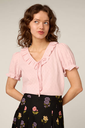 Princess Highway - Gigi Ruffle Blouse - pink