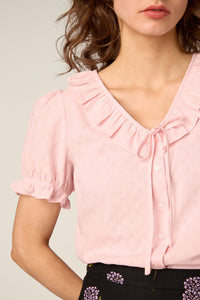 Princess Highway - Gigi Ruffle Blouse - pink