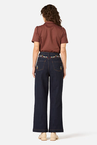Princess Highway - Lizzy Short Sleeve Blouse - chocolate