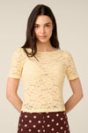 Princess Highway - Lacey Short Sleeve Tee - lemon