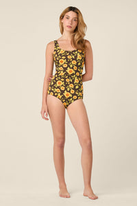 Princess Highway - Sunflower Classic One Piece - chocolate