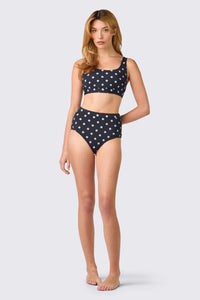 Princess Highway - Polka Dot Bikini Bottom - navy