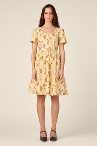 Princess Highway - Native Bee & Flora Dress - lemon