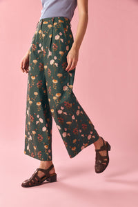 Princess Highway - Native Bee & Flora Pant - green