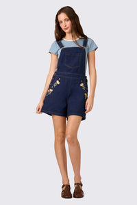 Princess Highway - Strawflower Short Overall - blue-denim