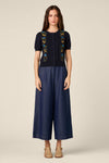 Princess Highway - Chloe Embroidered Cardigan - navy