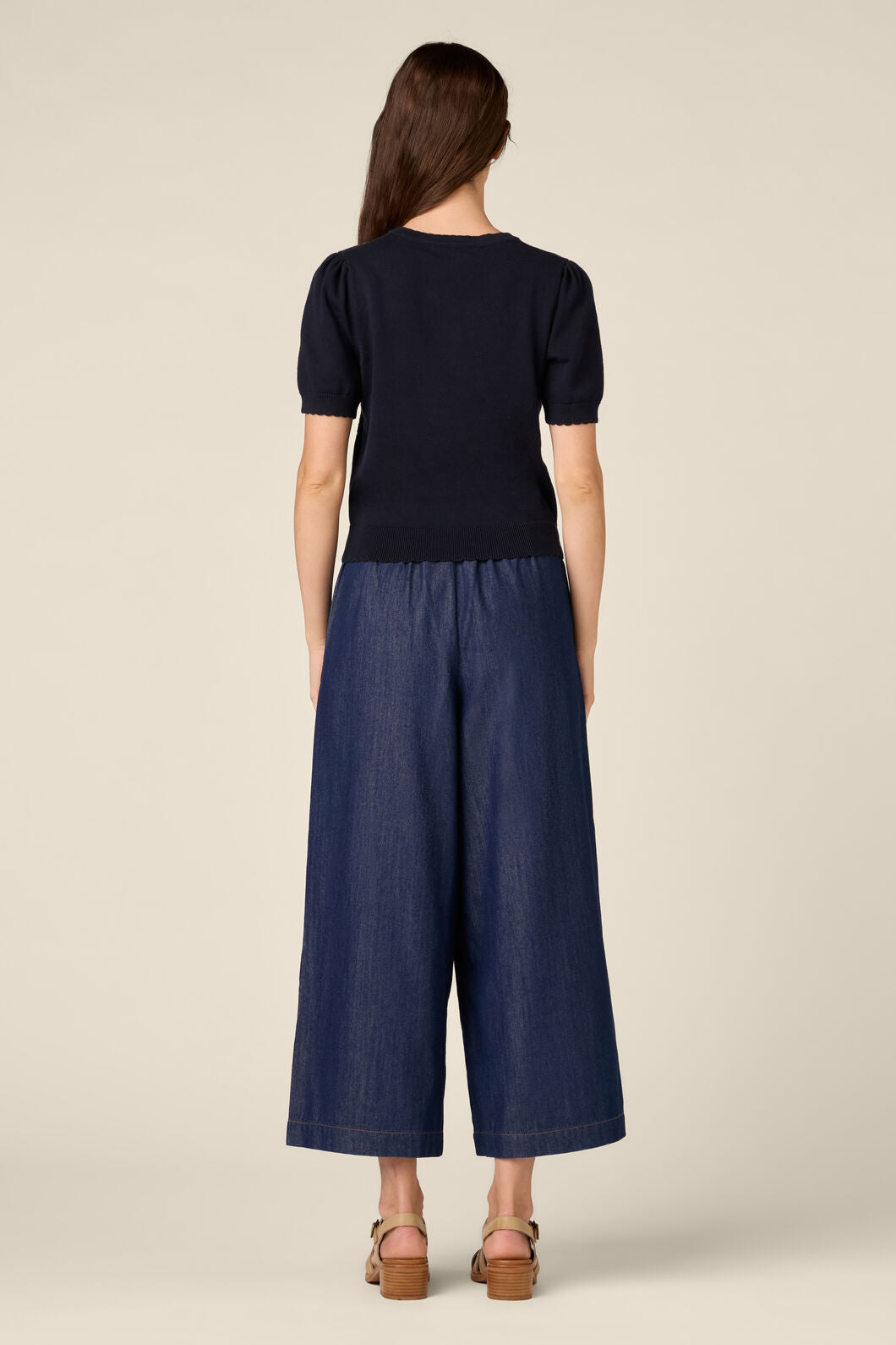 Princess Highway - Chloe Embroidered Cardigan - navy