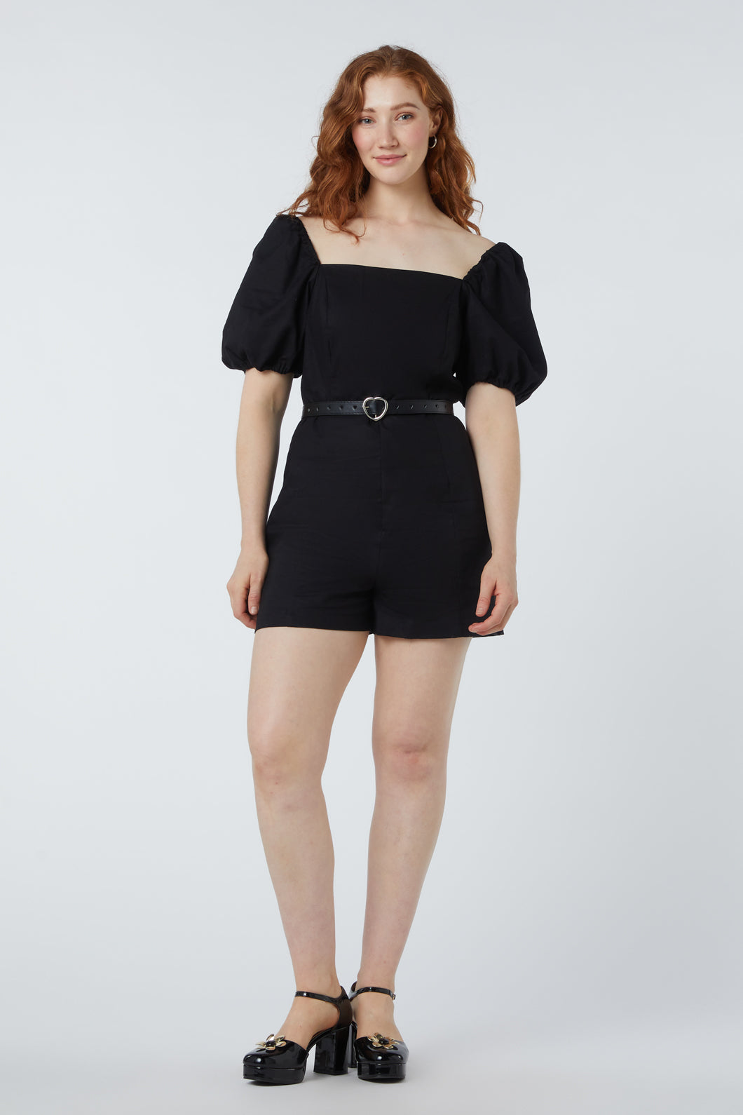 Princess Highway - Lillian Playsuit - black