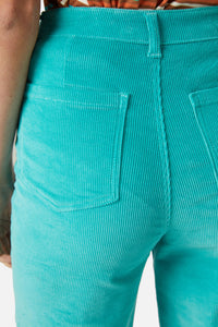 Princess Highway - Indy Flare Jean - green