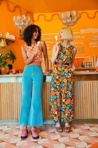 Princess Highway - Indy Flare Jean - green